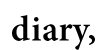 diary